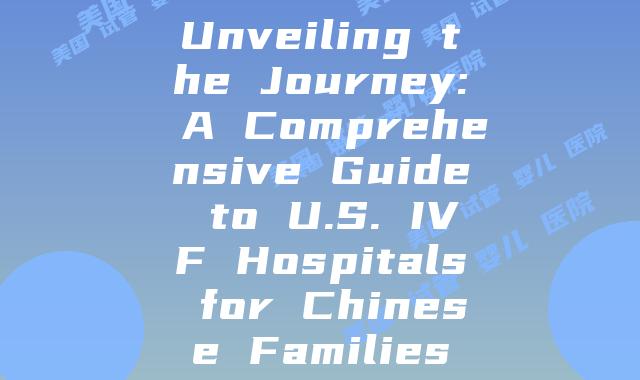 Unveiling the Journey: A Comprehensive Guide to U.S. IVF Hospitals for Chinese Families